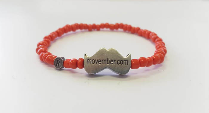 Movember bracelet