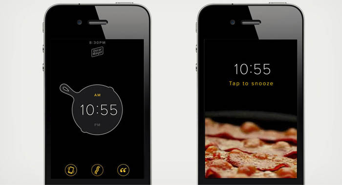 Wake up and smell the bacon app