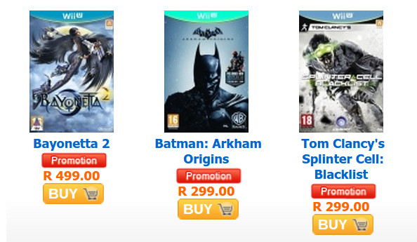 Animeworx Wii U game sale