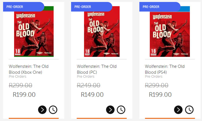 CNA Wolfenstein The Old Blood special
