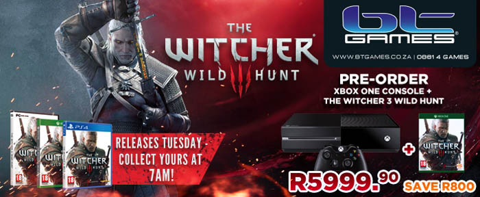Witcher 3 and Xbox One special from BT Games