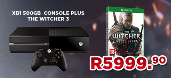 Xbox One and Witcher 3 deal