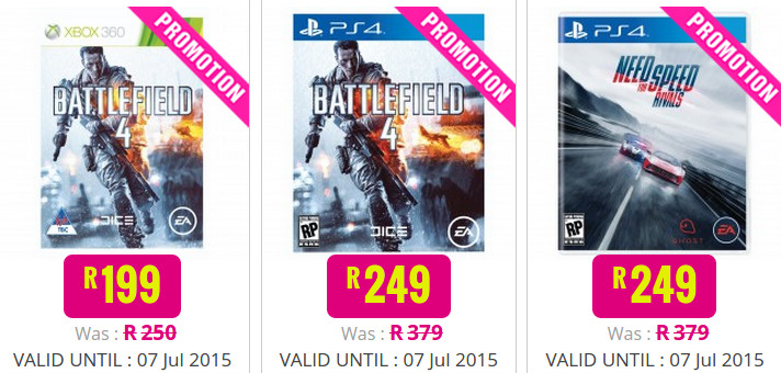 Game specials 2 from Game