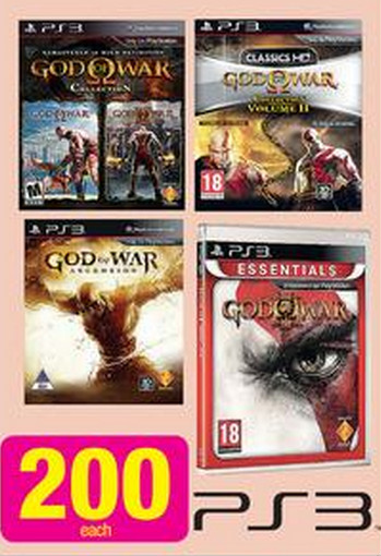 God of War specials