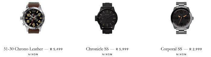 Nixon watches