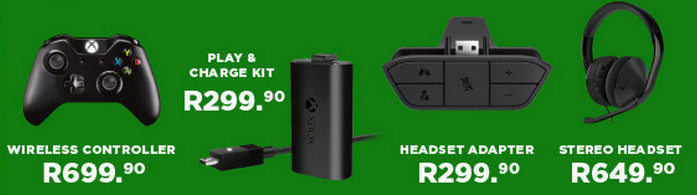 Xbox One accessories from BT Games