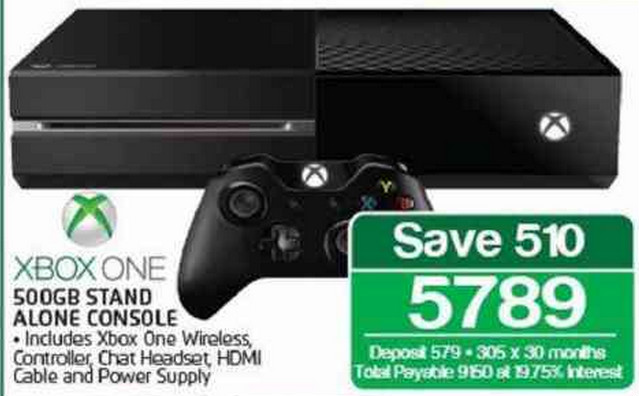 Xbox One bundle from House and Home
