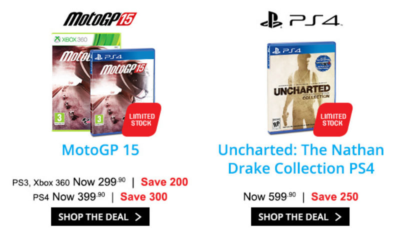 PS4 special CNA game 3 day rush