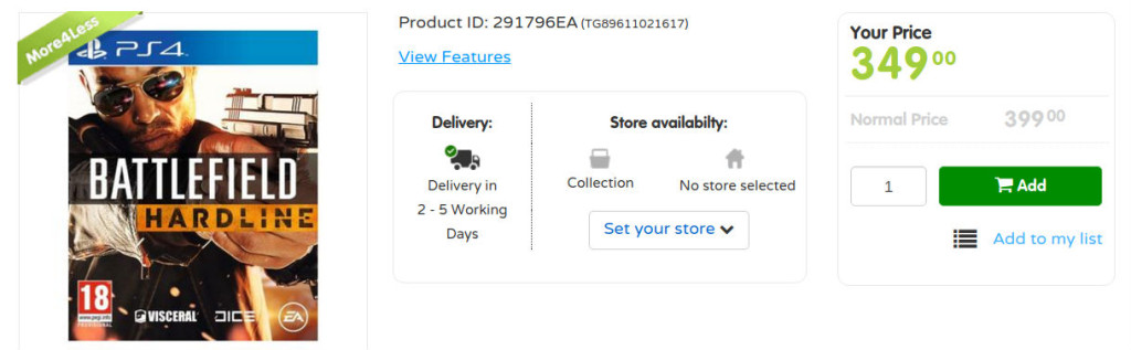 Battlefield Hardline Makro