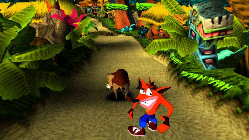 Crash Bandicoot screenshot