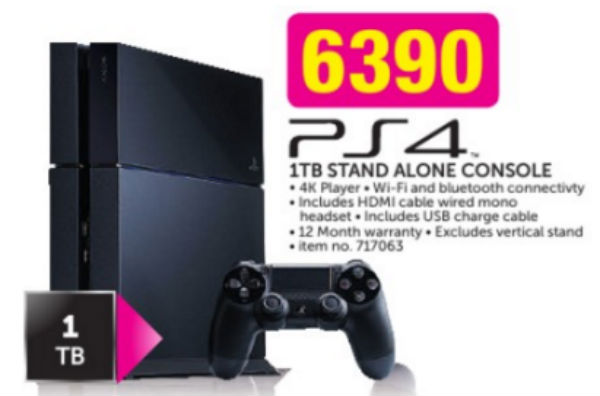 PS4 1TB special from Game