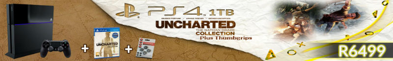Uncharted PS4 bundle Game 4 U