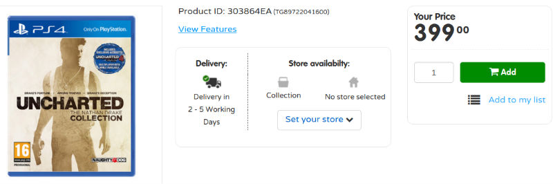 Uncharted special Makro