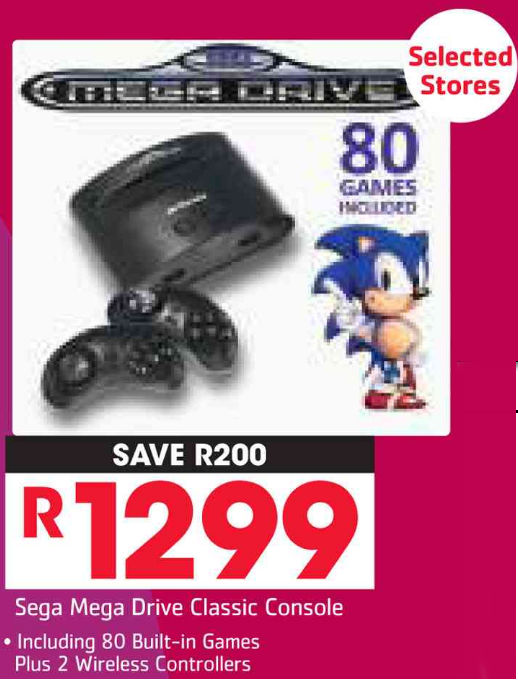 Sega Mega Drive Pick n Pay