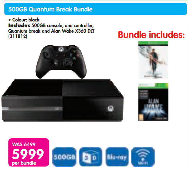 Xbox One bundle Makro