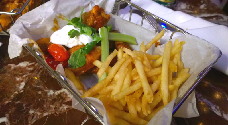 Wings and chips Twankey