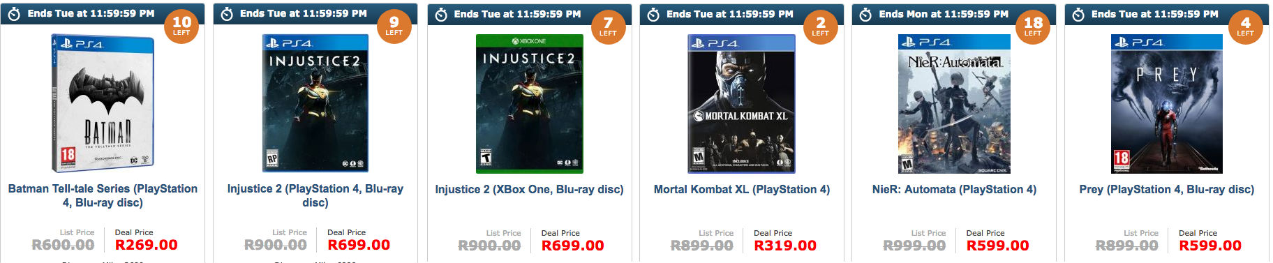 Gaming specials Loot Hot Deals