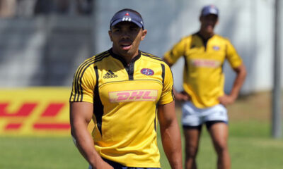Bryan Habana training