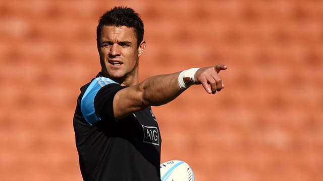 Dan Carter training
