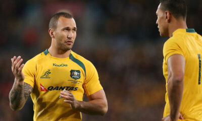 Quade Cooper Israel Folau Wallabies