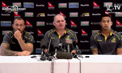 Wallabies press conference