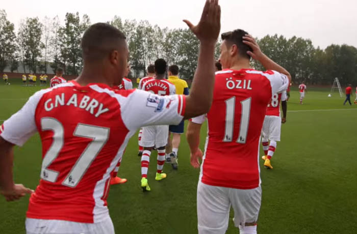 Arsenal FC slap
