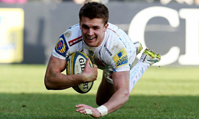Henry Slade try