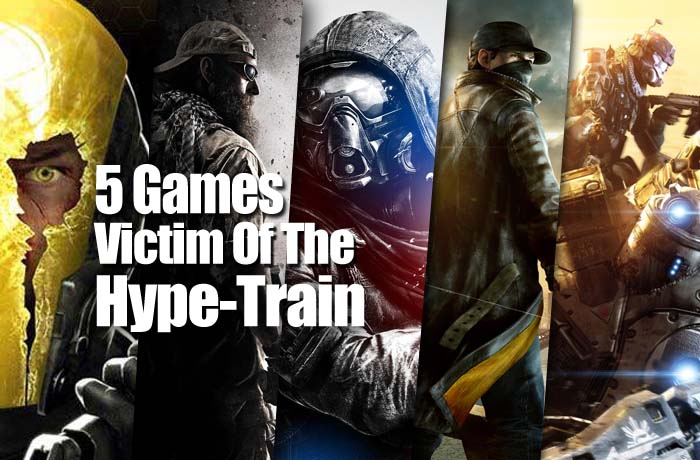 5 games victim of the hype train