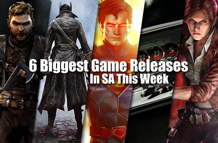 Game releases in SA this week