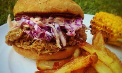 Pulled pork burger