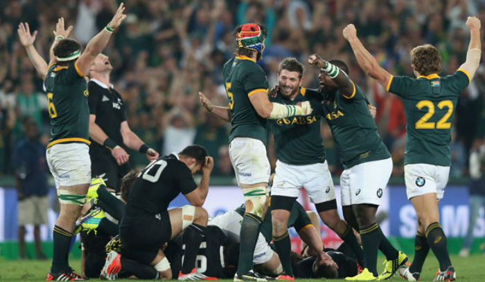 Springboks All Blacks