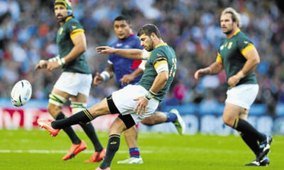 Springboks Rugby World Cup Le Roux