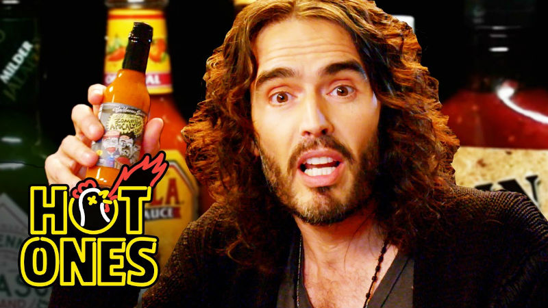 Russell Brand Hot Ones