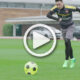 Ozil crossbar challenge