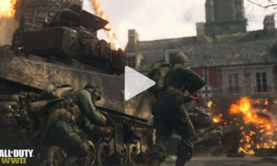 COD WWII multiplayer video