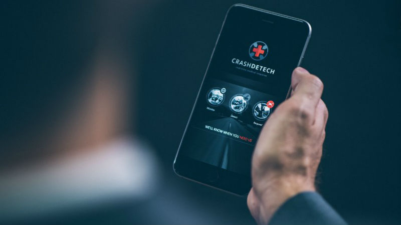 Crashdetech app