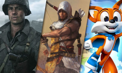 Game reviews COD WW2 AC Origins Super luckys Tale