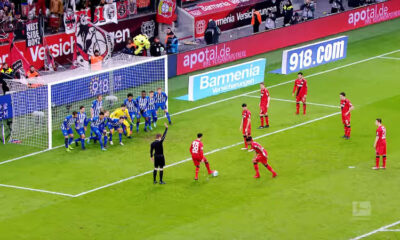 Bundesliga free kick
