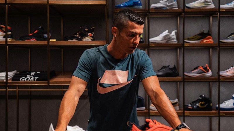 ronaldo sneaker collection