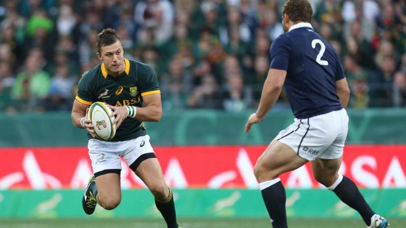 Handre Pollard Scotland