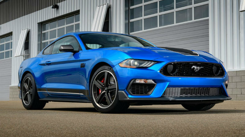 Mustang Mach 1 header 2