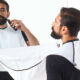 Beard apron header
