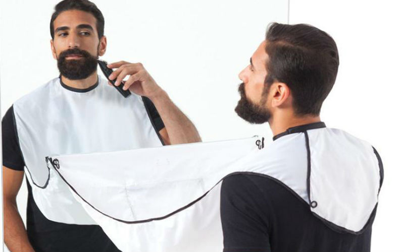 Beard apron header