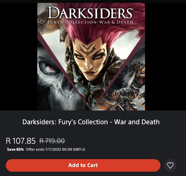 Darksiders: Fury's Collection - War and Death